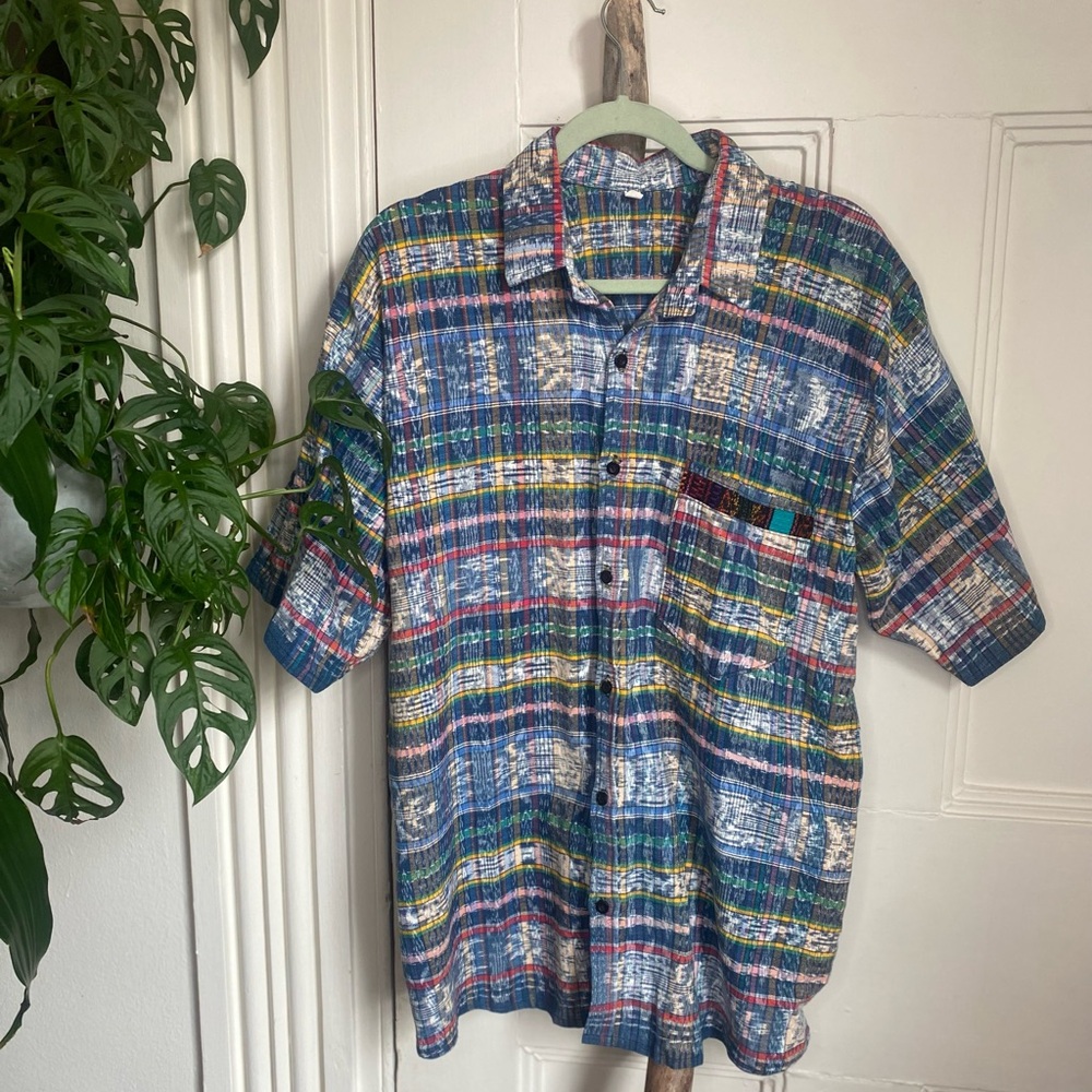Colorful Pocket Flannel
